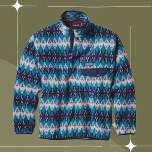 ✨ Patagonia Forest Carpet In Deep Sea Blue Size XS